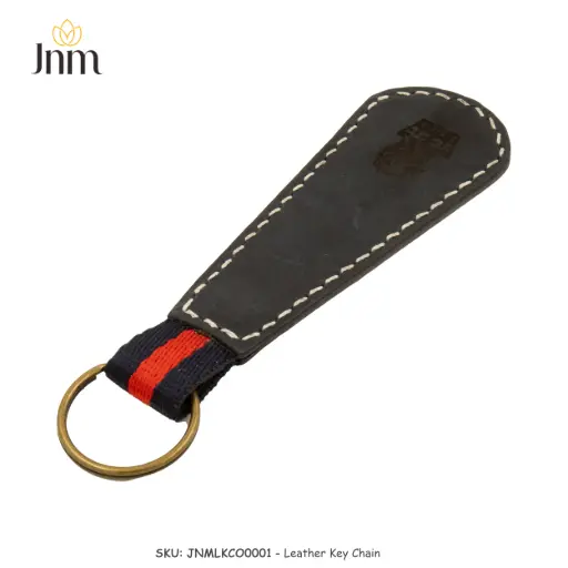 [JNMLKC0001] Leather Keychain Large