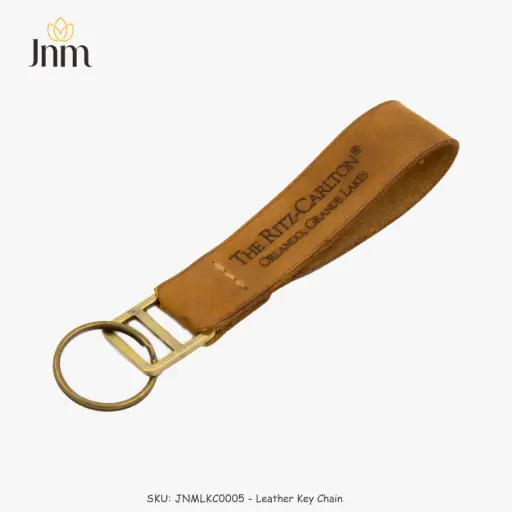 [JNMLKC0005] Leather Keychain Large